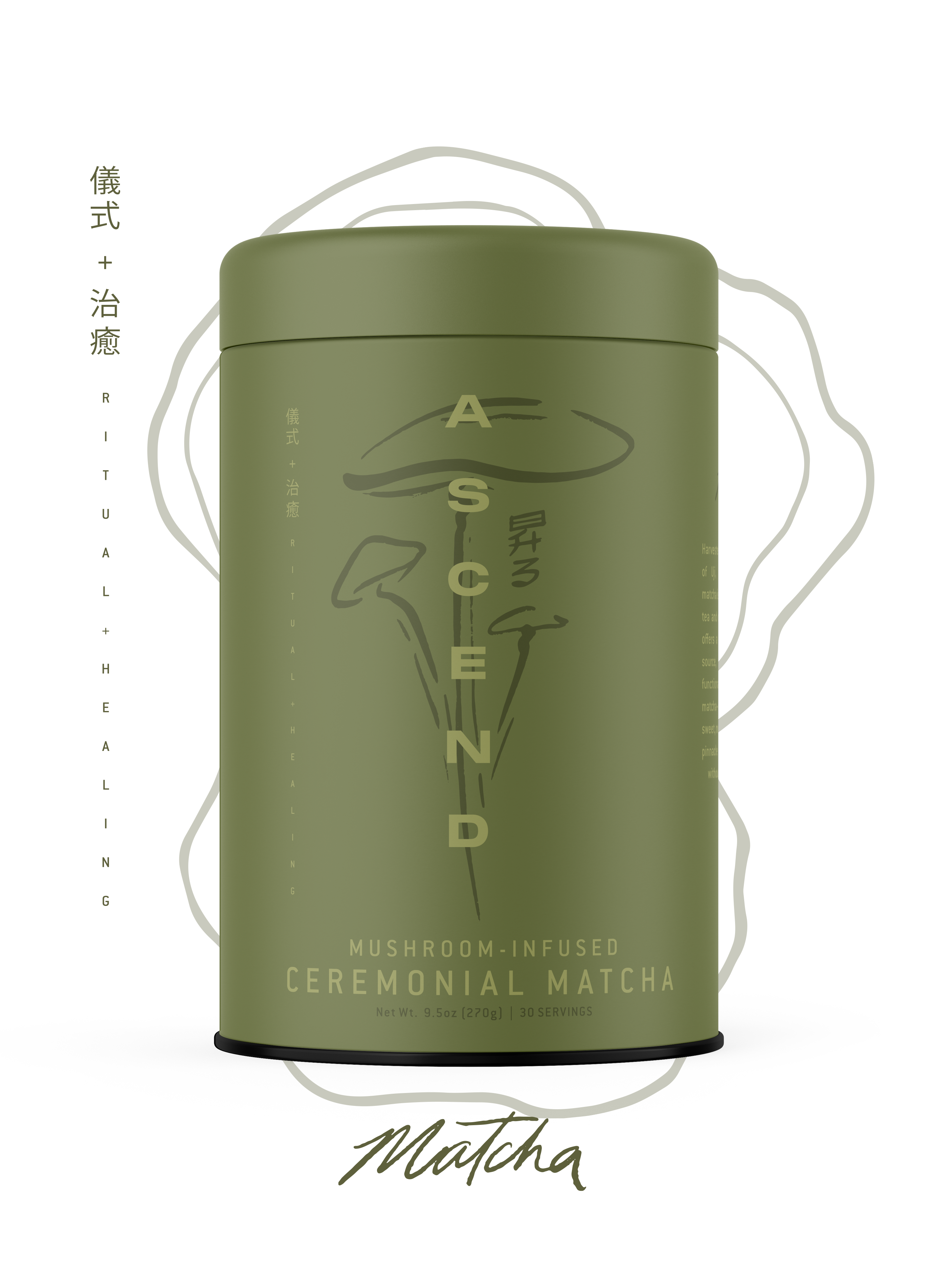 Mushroom-Infused Ceremonial Matcha