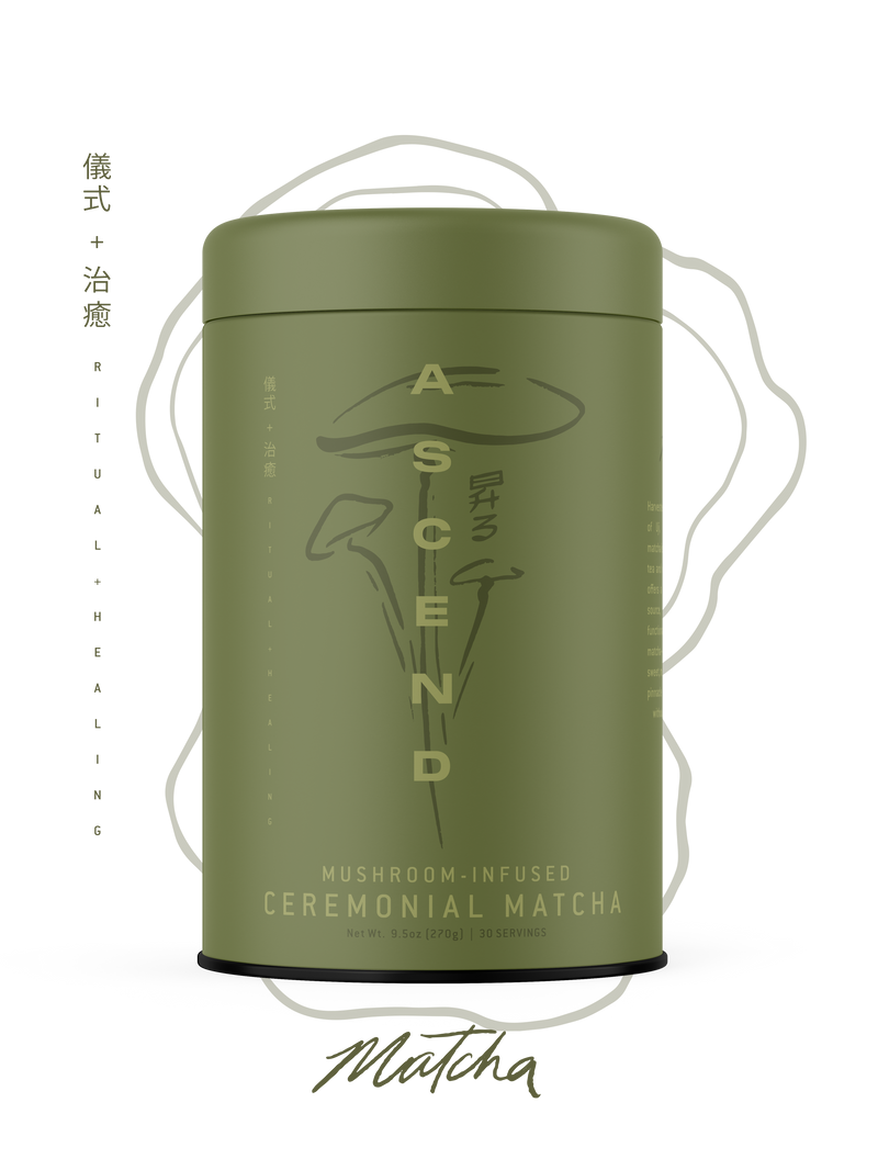 Mushroom-Infused Ceremonial Matcha