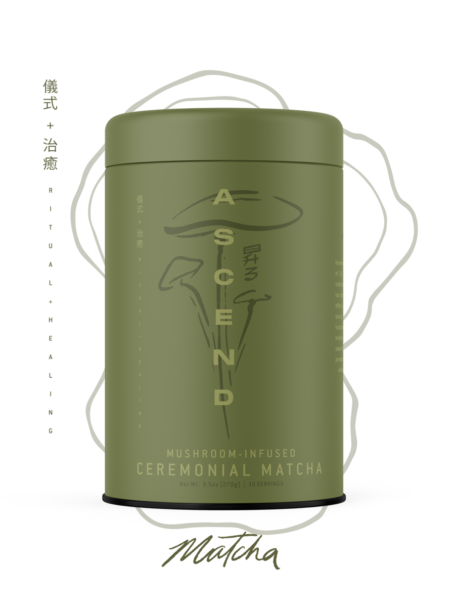 Ascend Matcha reusable tin